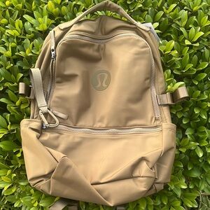 lululemon athletica Tan Backpack